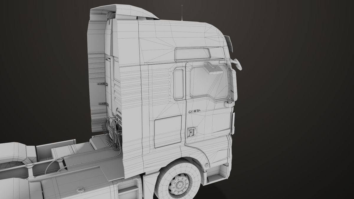 Heavy Truck Chassis 04 Dirty 4 URP HDRP Textures