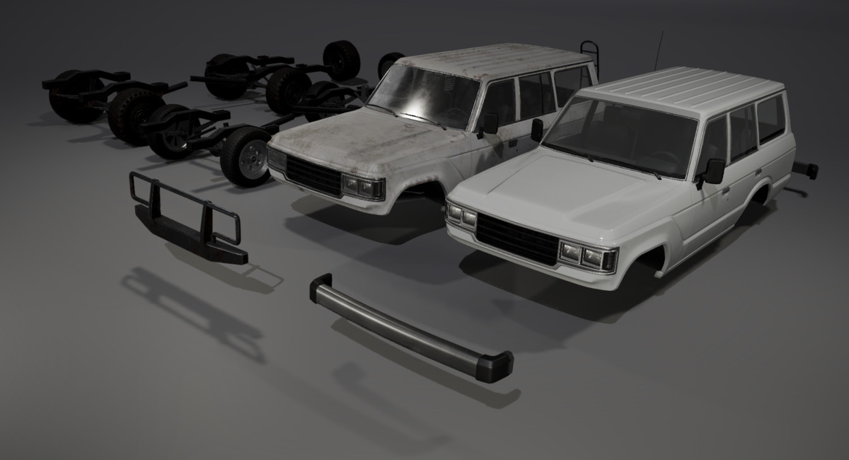 Modular Offroad Car