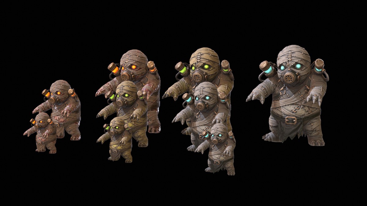 Chibi Necro Fat Zombie