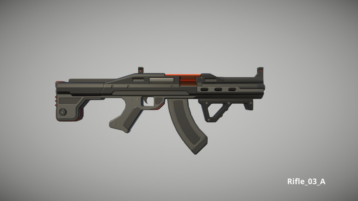 Cyberpunk Armory - Low Poly