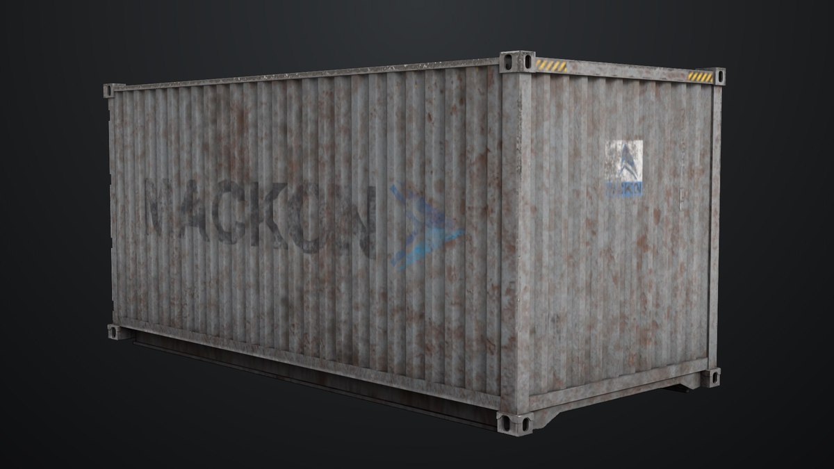 5 Cargo Dusty Container 20ft Single Mat