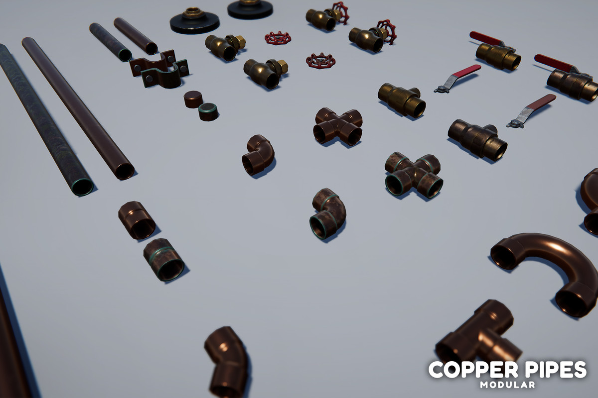 Modular Copper Pipes