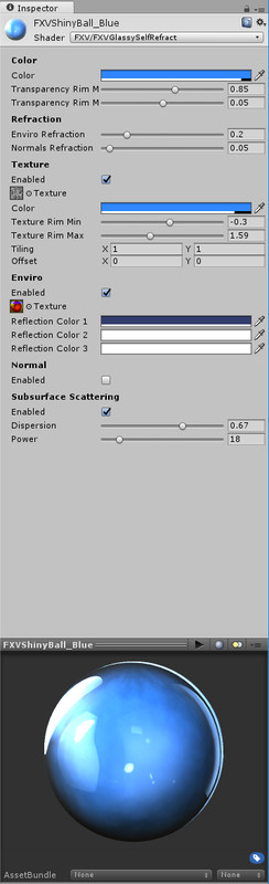 Glass and Crystals Shader
