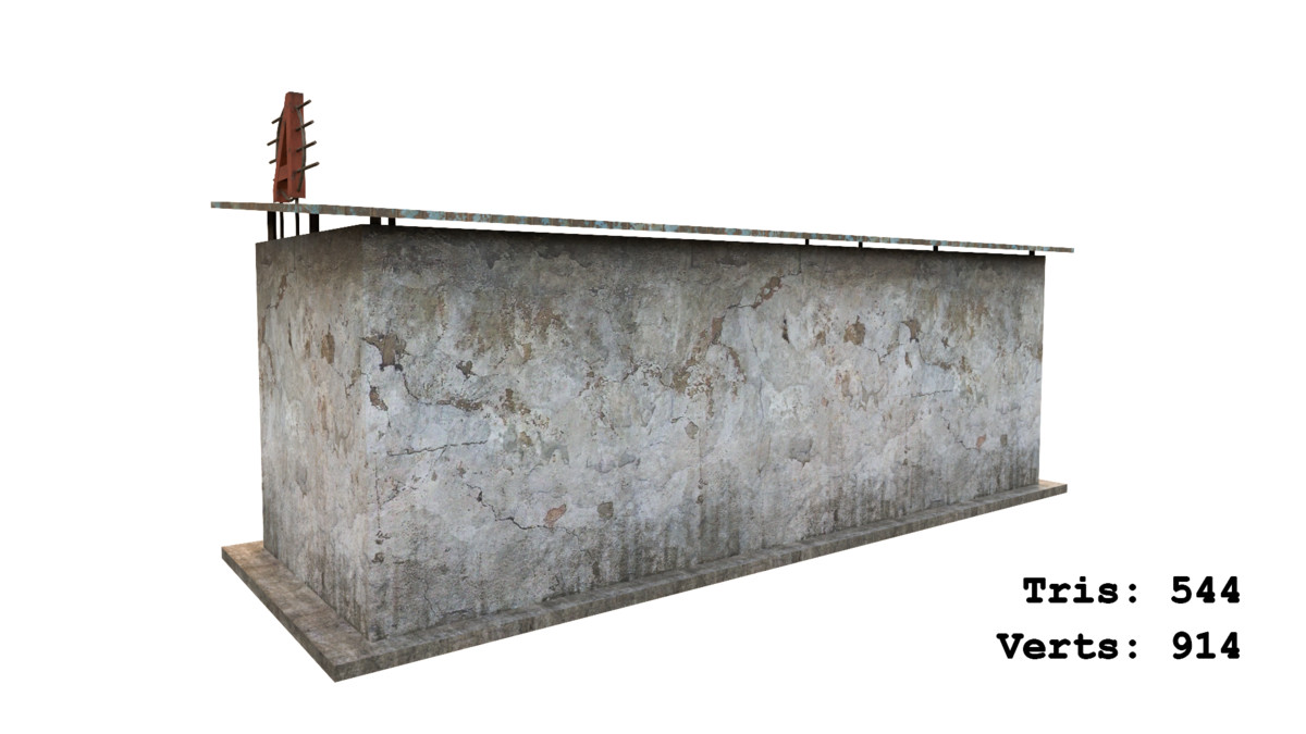 Abandoned Apocalyptic Buildings Mega Pack