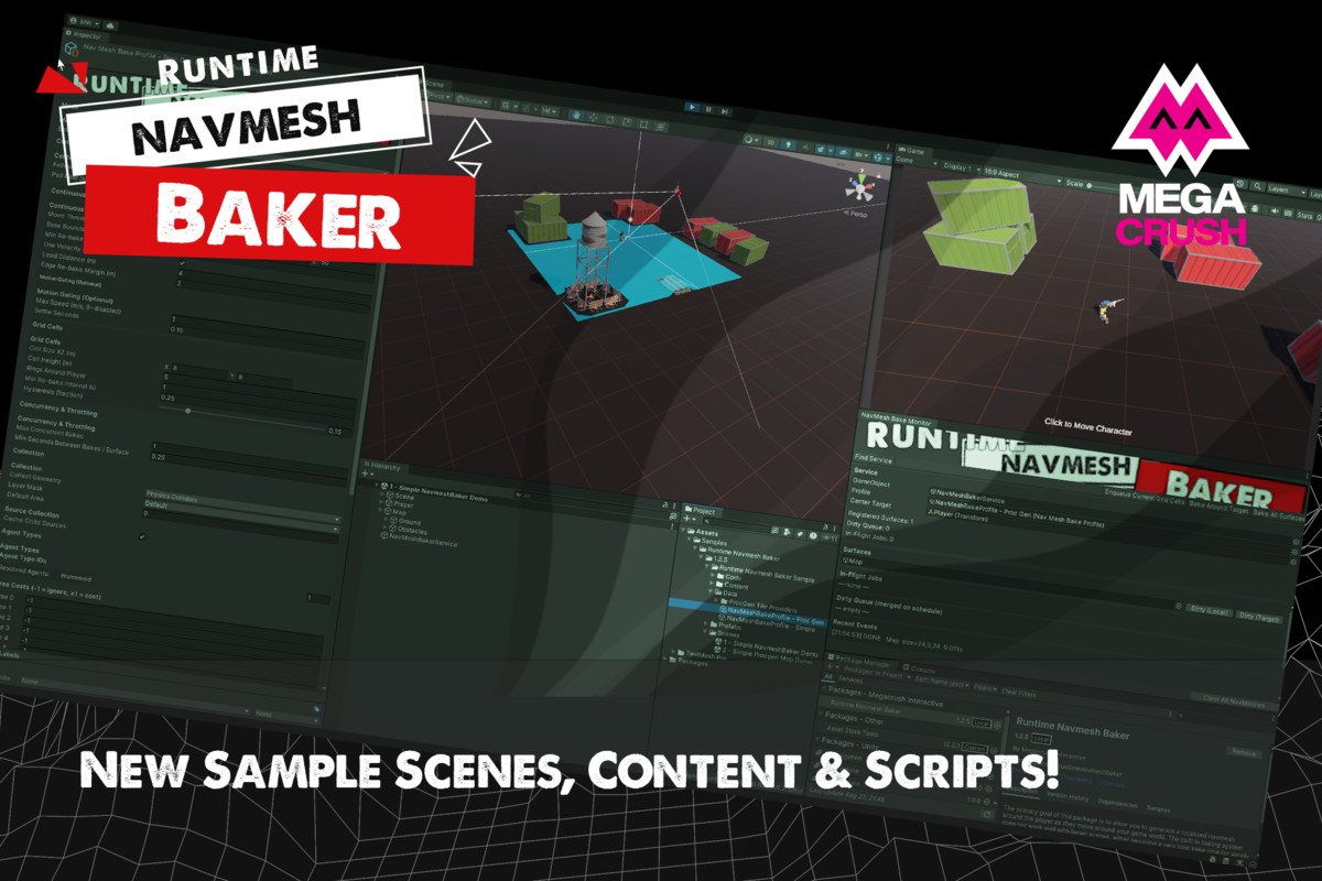 Runtime Navmesh Baker