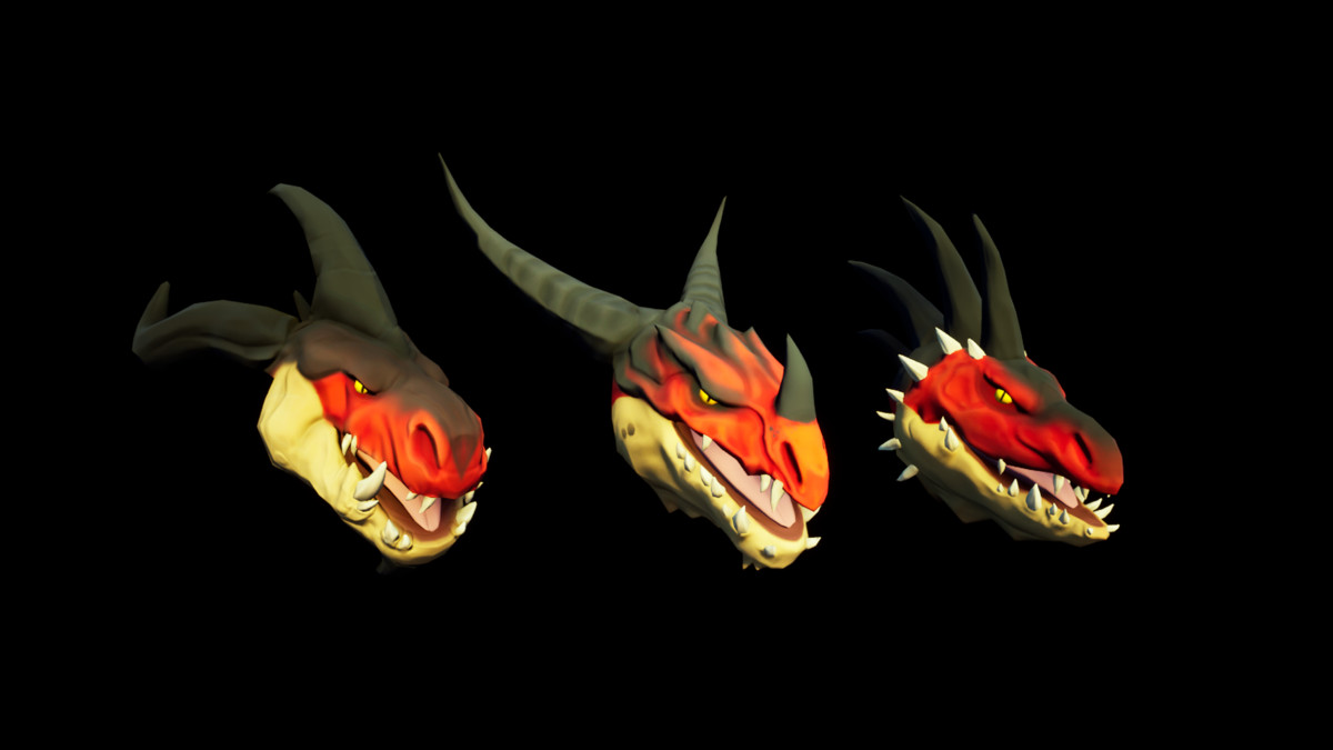 Stylized Dragon - Fantasy RPG Creature