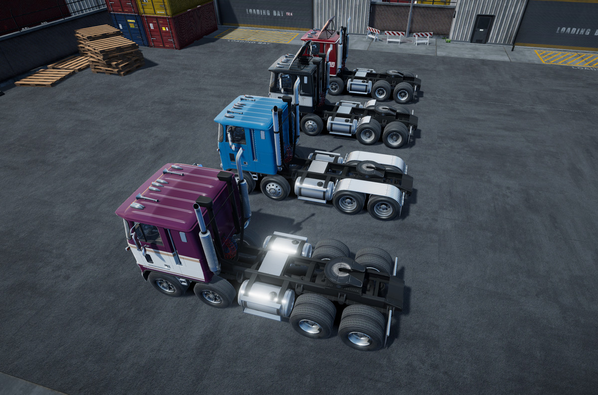 TwinSteer cabover truck