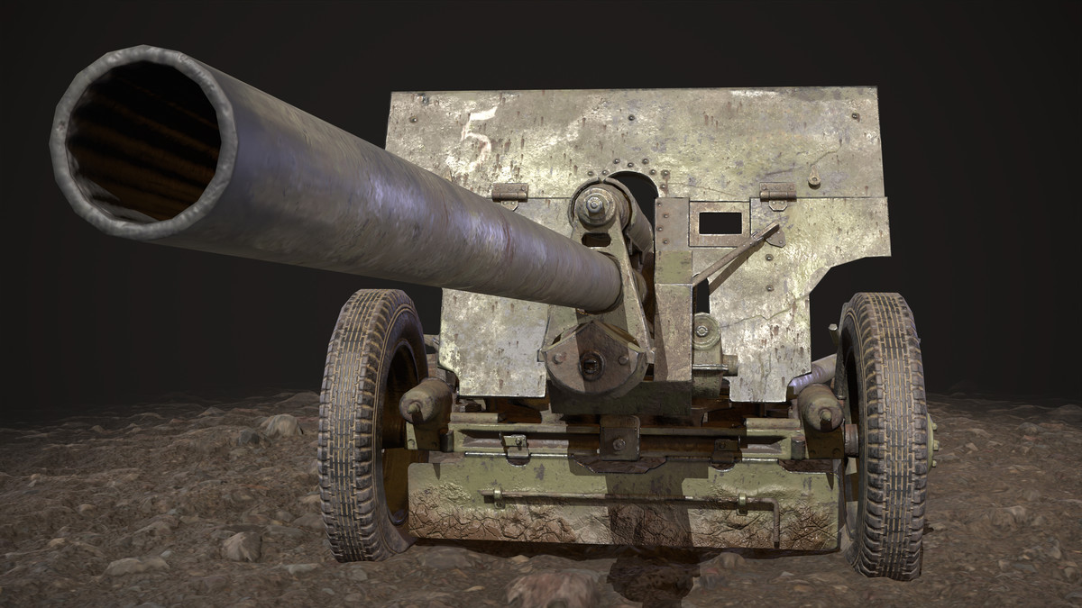 ZIS 2 Cannon WW II