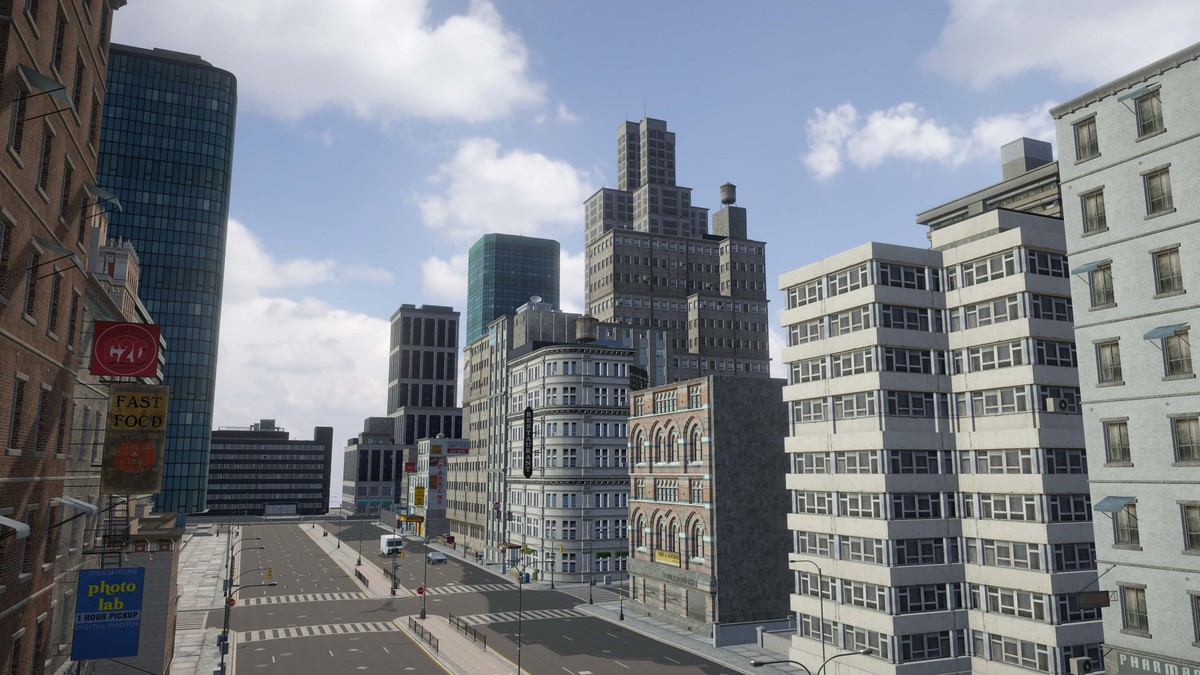 Full Game Ready City Pack Modular Low Poly Urban Environment Low-poly 3D model