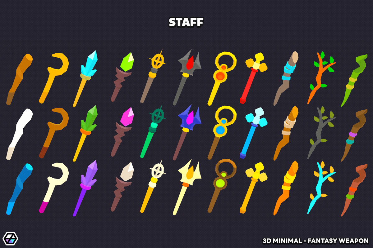 3D Minimal - Fantasy Weapon