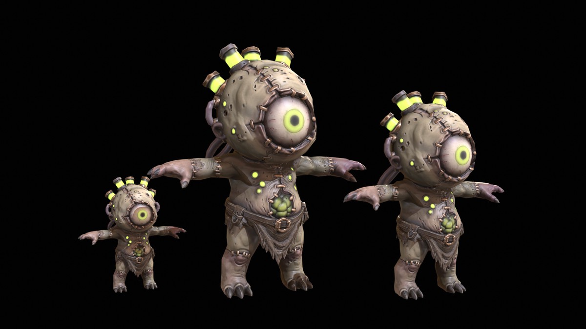Chibi Necro Zombie Eye