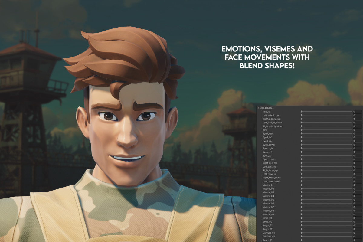 Stylized Military Characters – Modular Soldiers