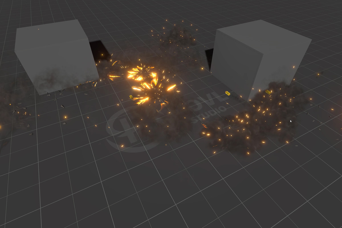 Realistic gunslinger effects