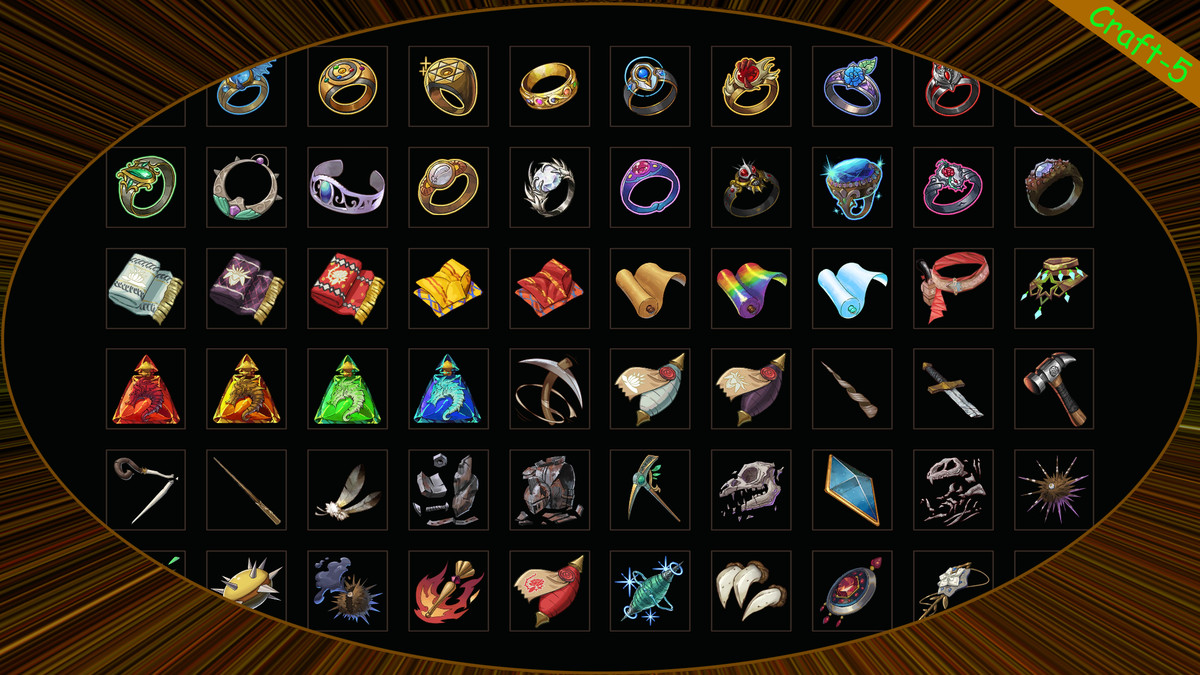 Resources and Runes Icons