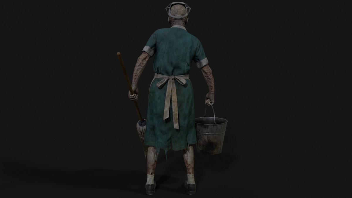 Hospital Janitor — Zombie Hospital Collection
