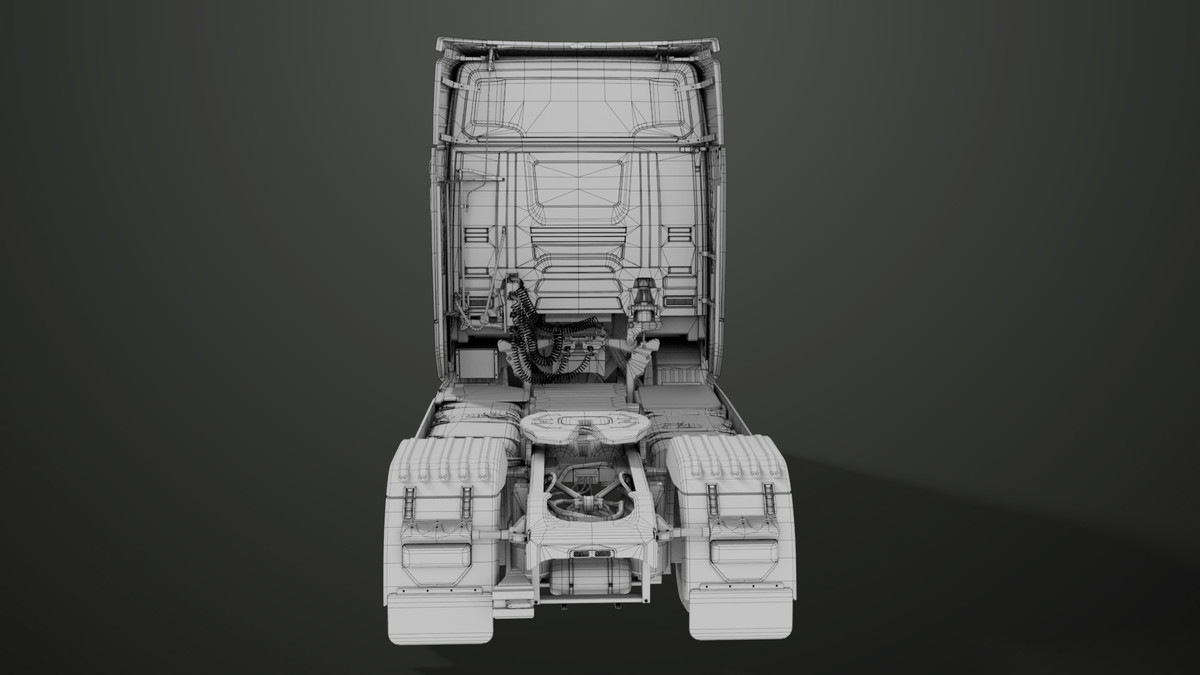 Chassis 06 Generic White URP HDRP Textures