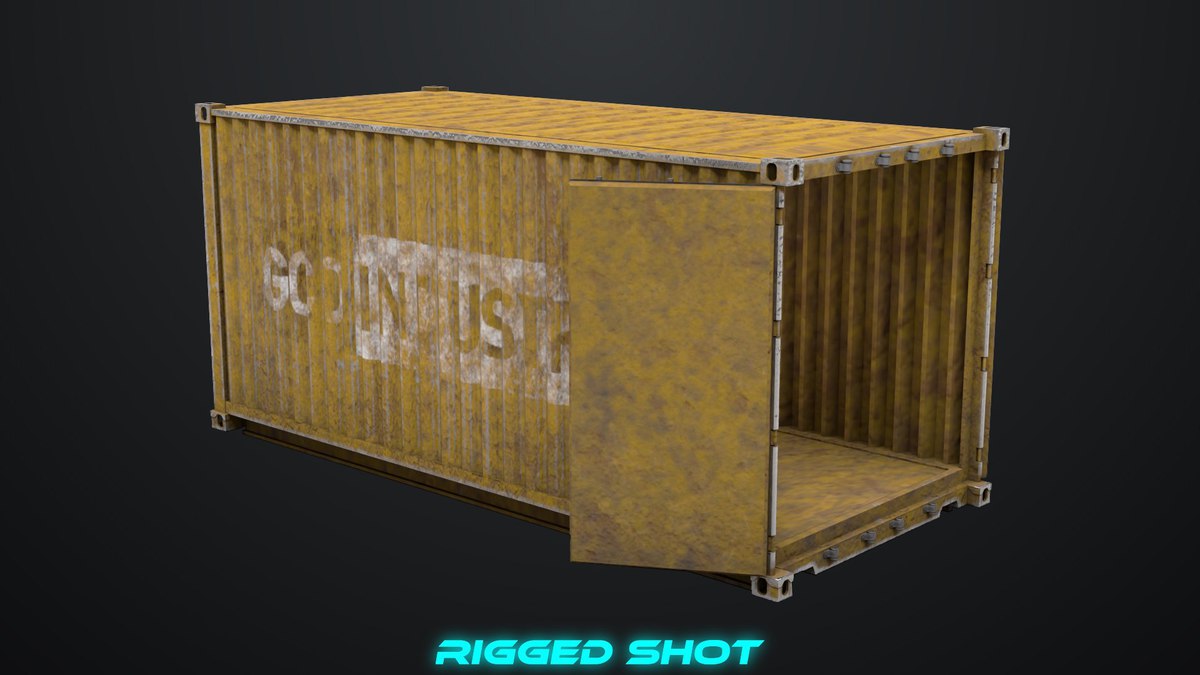 5 Cargo Dusty Container 20ft Single Mat