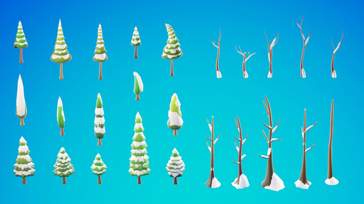 Low Poly Seasonal Forest Biome 2 by IGS