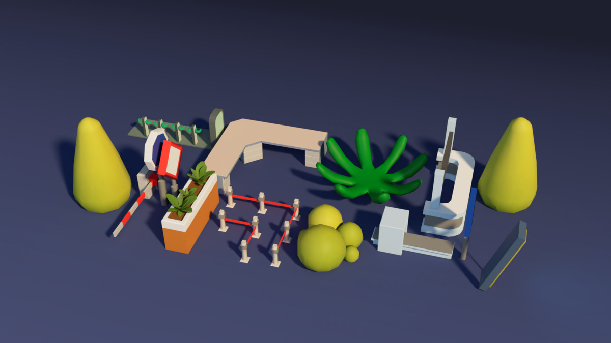 Grand Stadium - Stylized Sports Environment