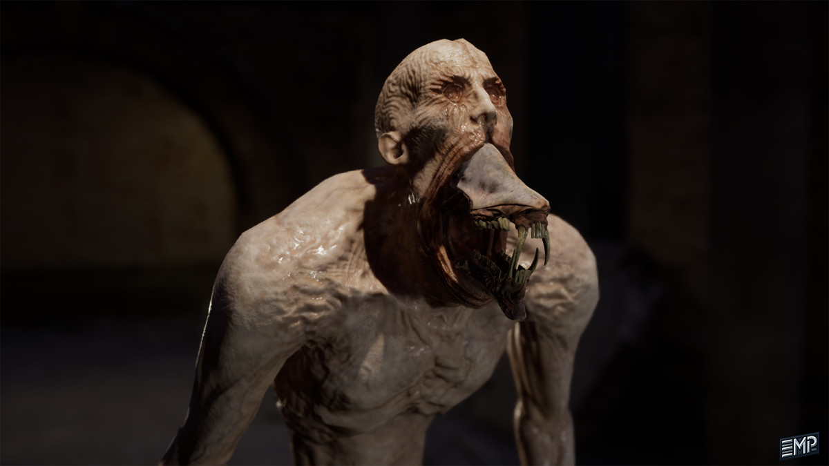 Scary werewolf
