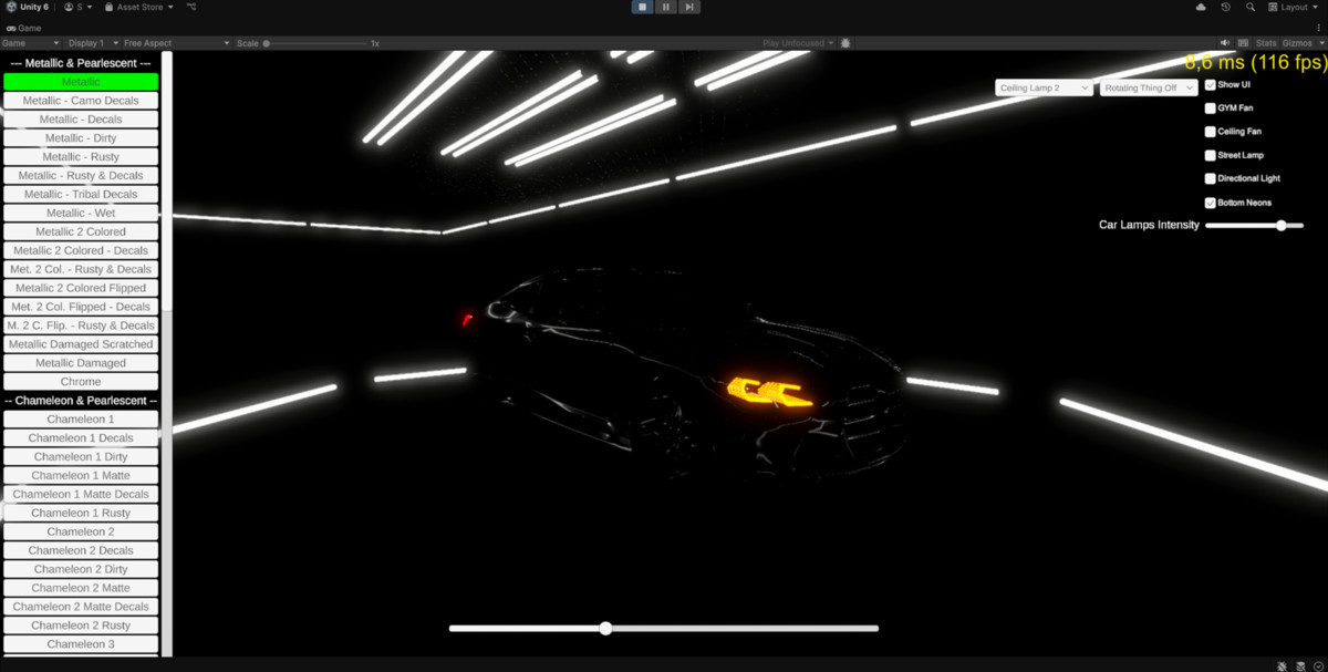 Realistic Car Shaders - URP