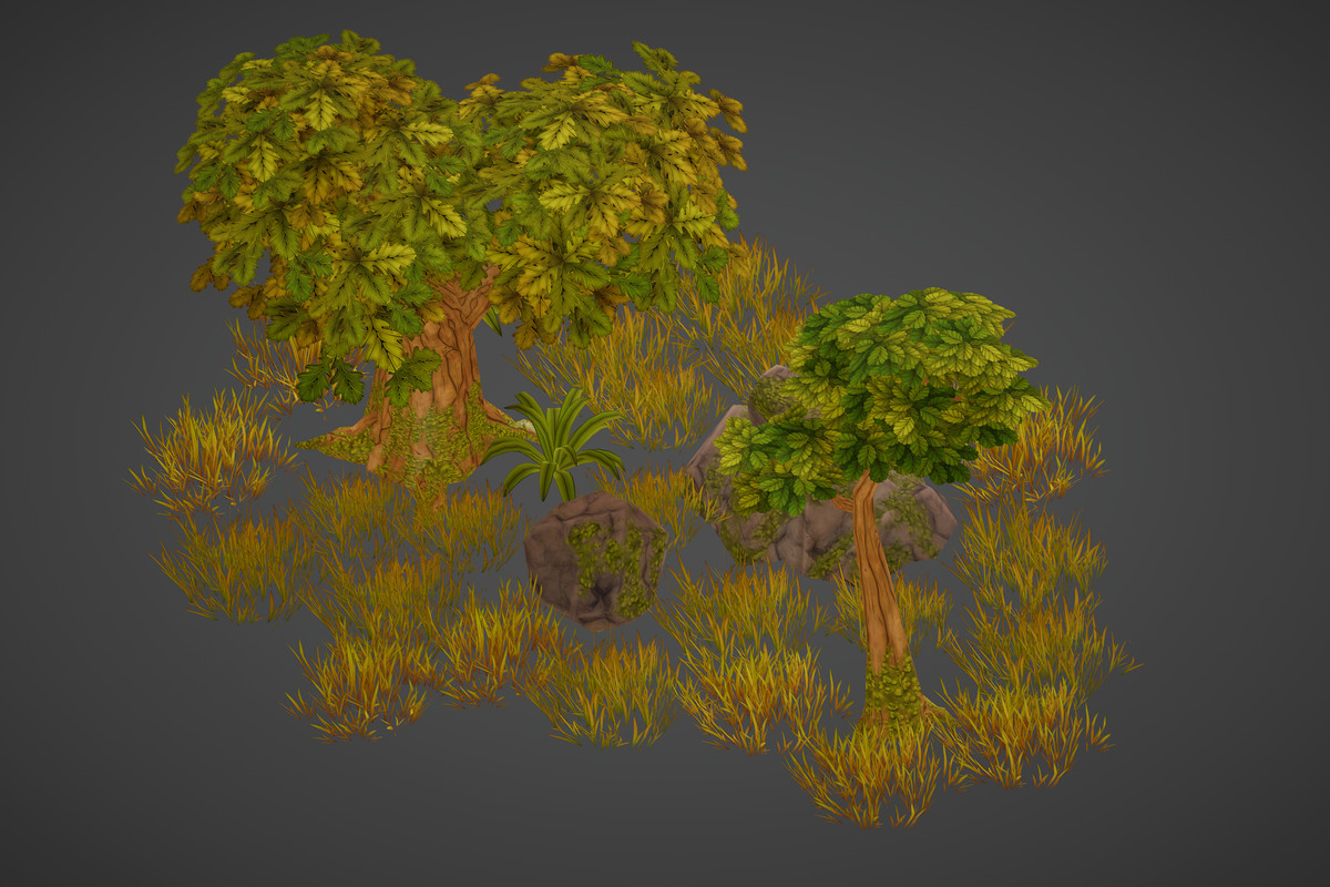 Stylized Fantasy Vegetation 8