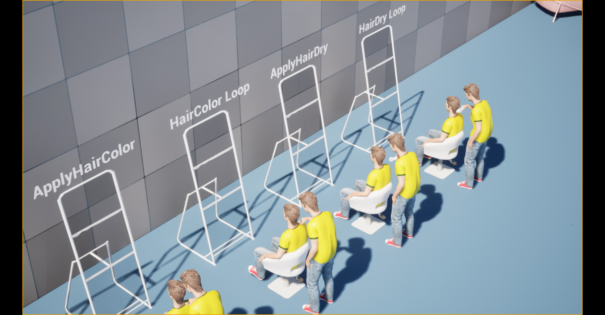 Beauty Salon Animation