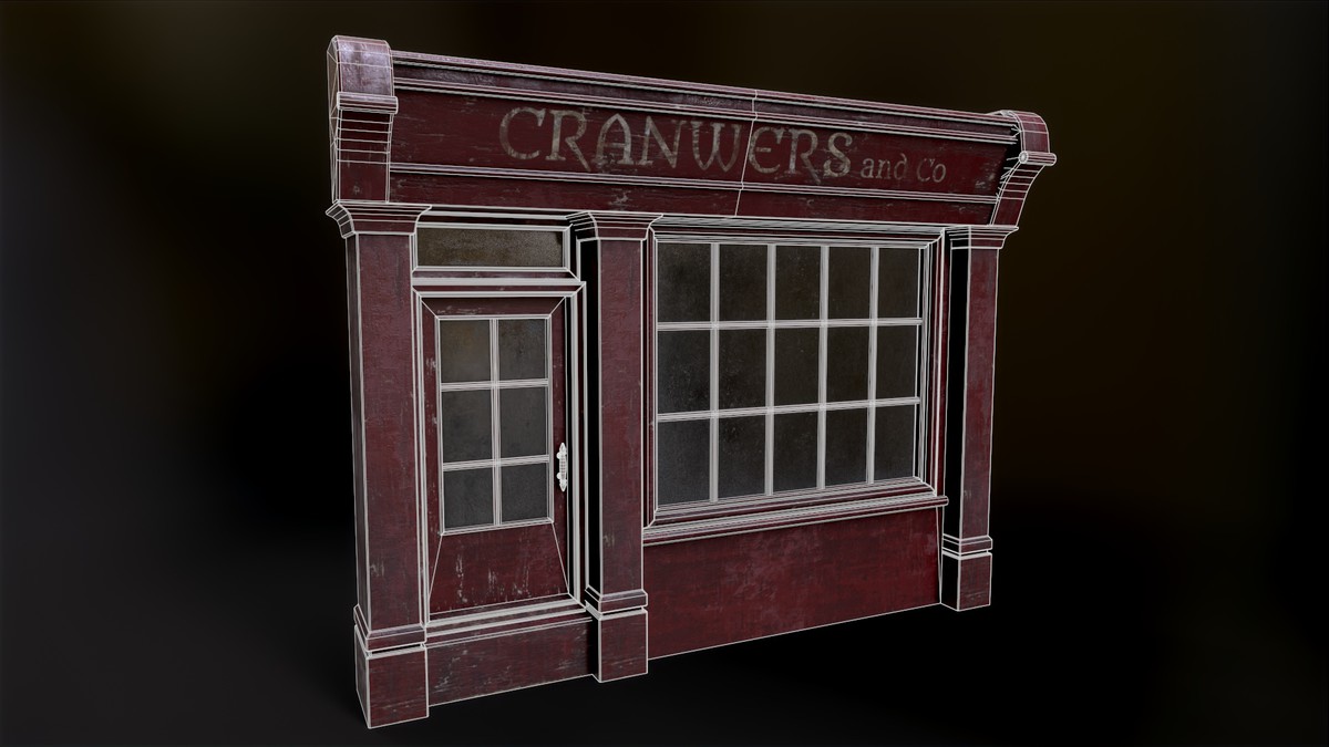 Old English Shop Front