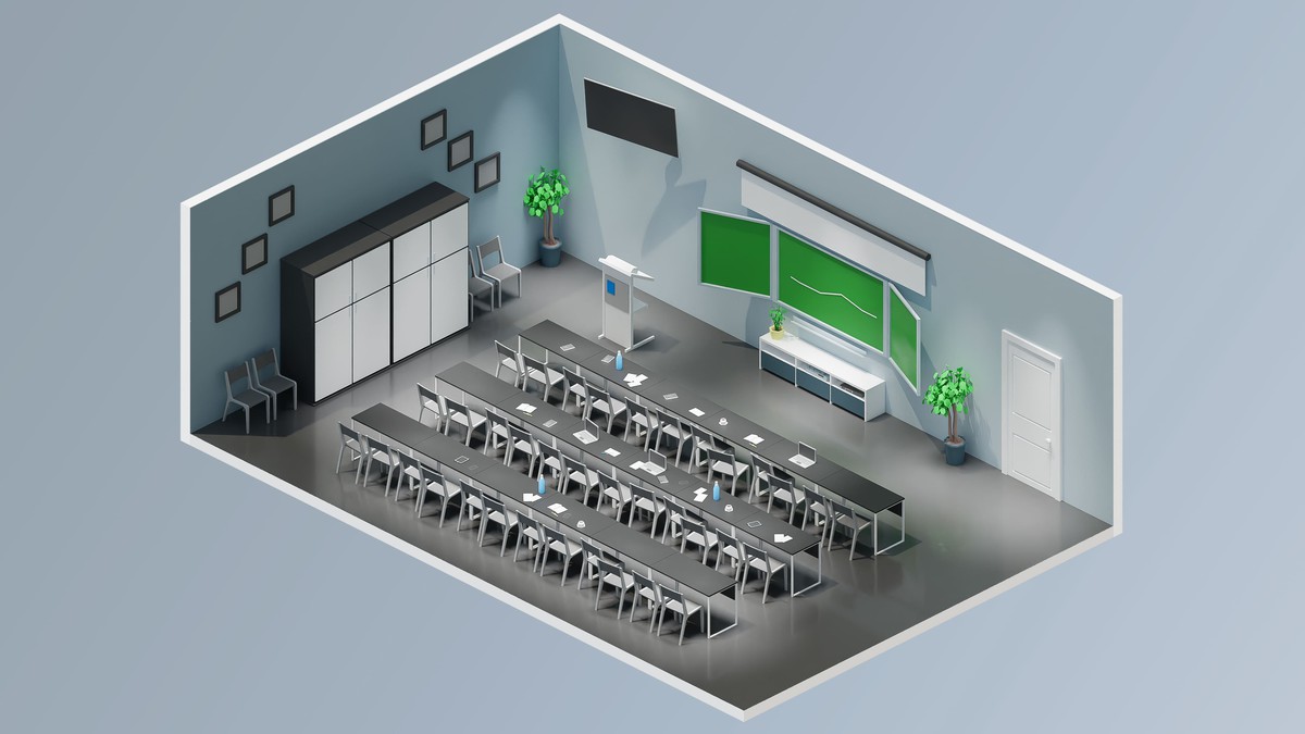 Office - Low Poly 3D Models Pack