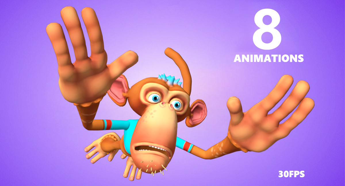 Monkey Ape Animated