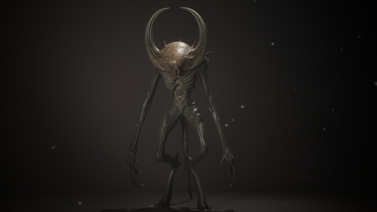 Crescent Horn Horror - Humanoid Creature 3