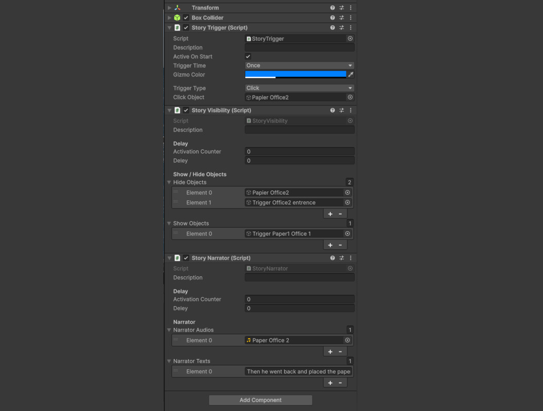 Narrator Story Engine