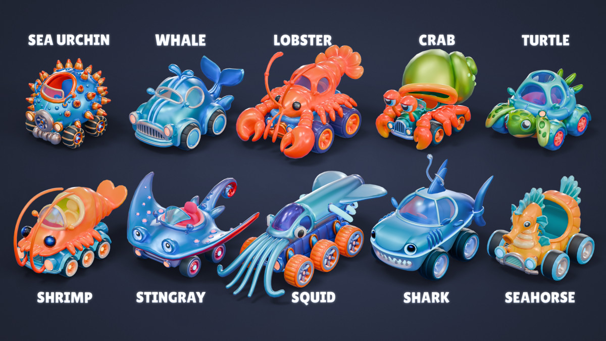 GASTRO: Modular Cars - Fish