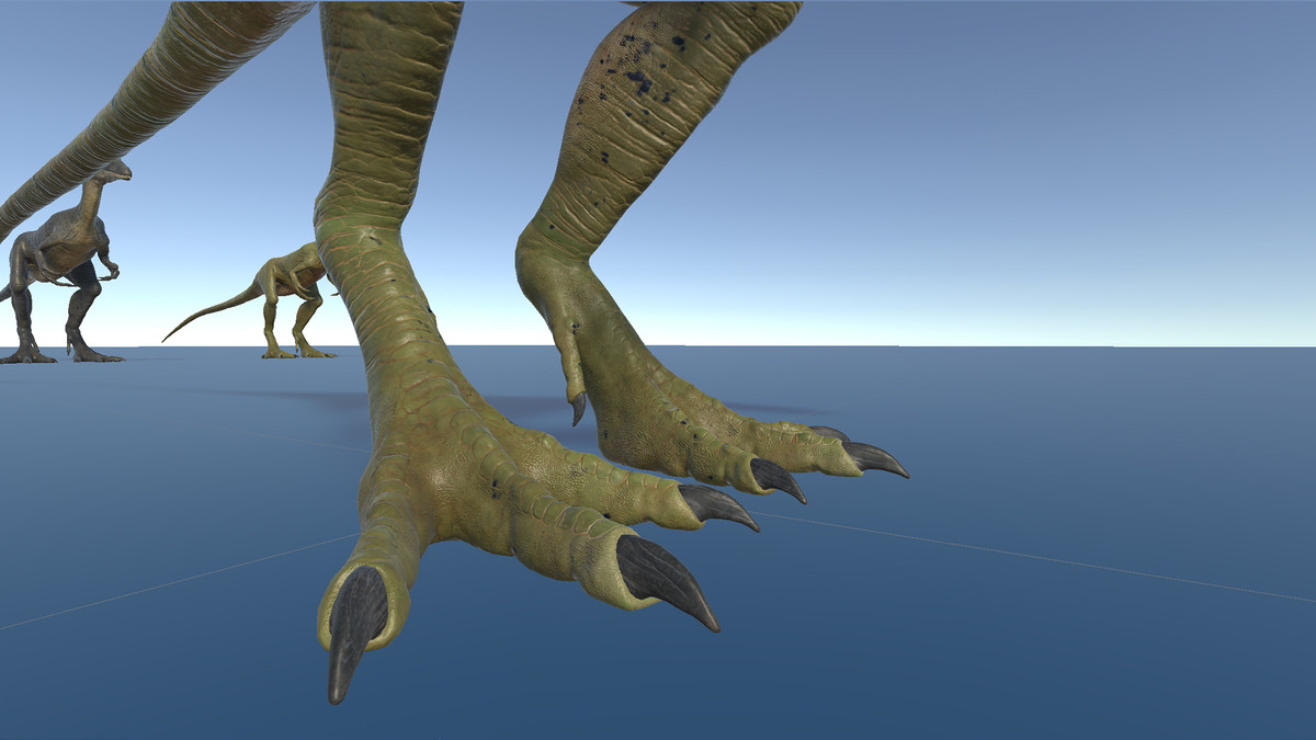 Dinosaur-Compsognathus - 110 Animations