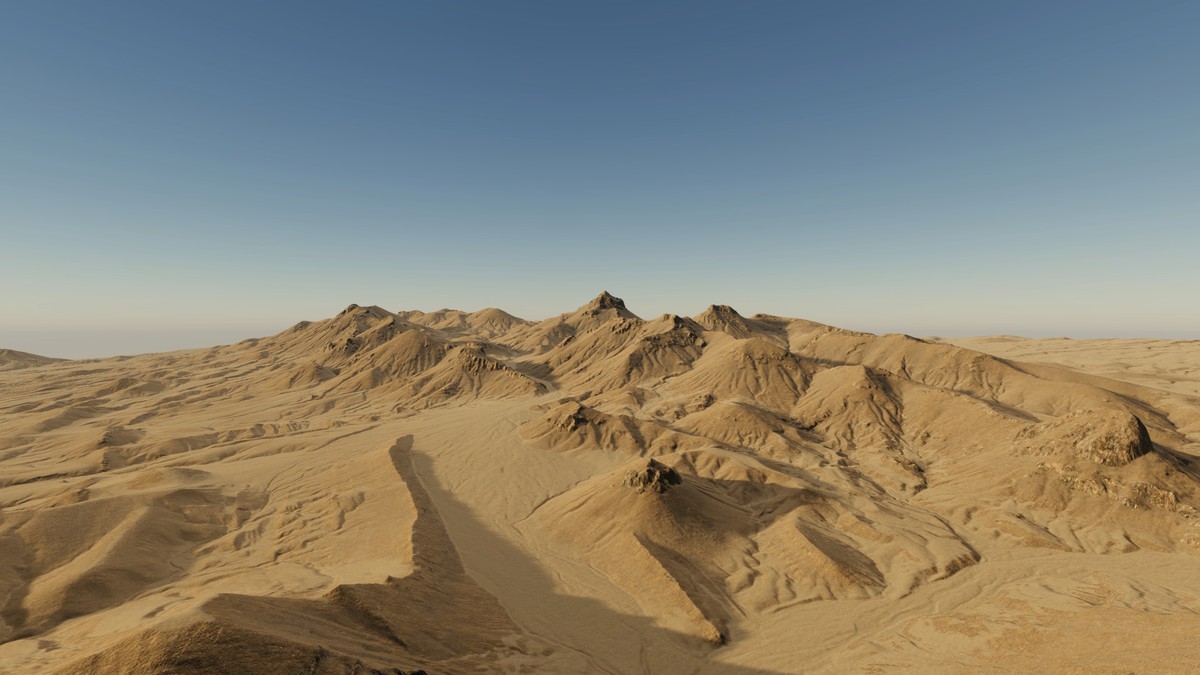 Mojave National Preserve Real-World Terrains 8K
