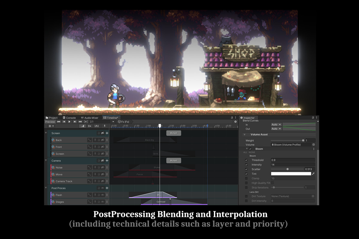 ScreenFx - VFX Timeline Tracks and Tools