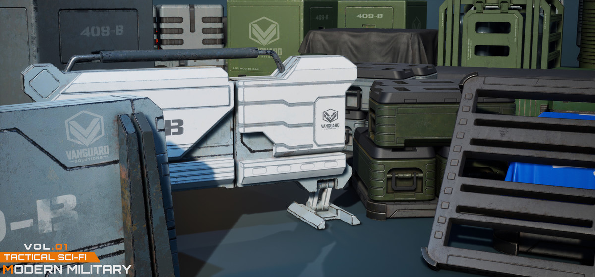 Tactical Sci-Fi: Modern Military Props Vol.01