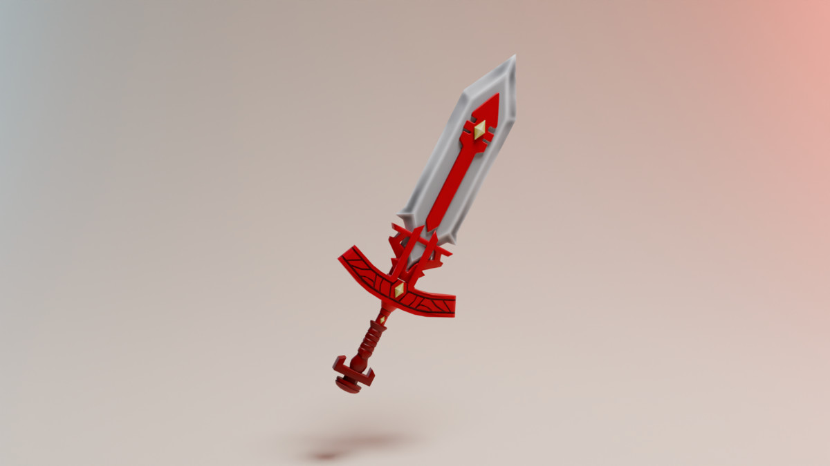 Low Poly Sword Stylized - URP