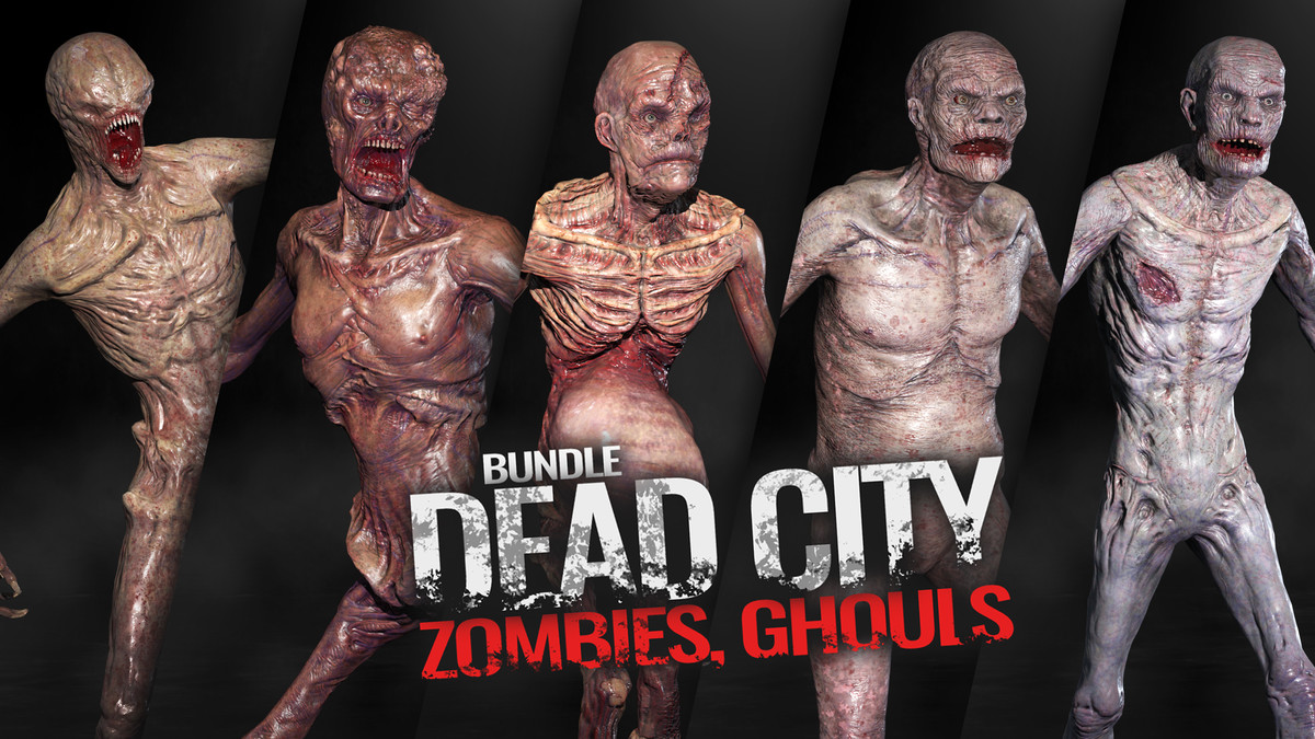 DEAD CITY Zombies, Ghouls BUNDLE