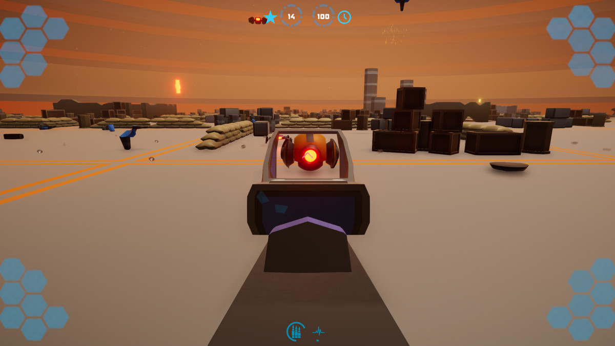 Sci-fi FPS Randomly Generated Full Game Example Template