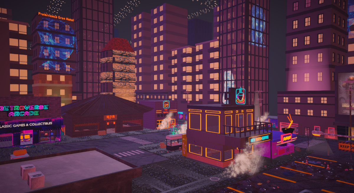 WebGL Multiplayer – Cyberpunk City