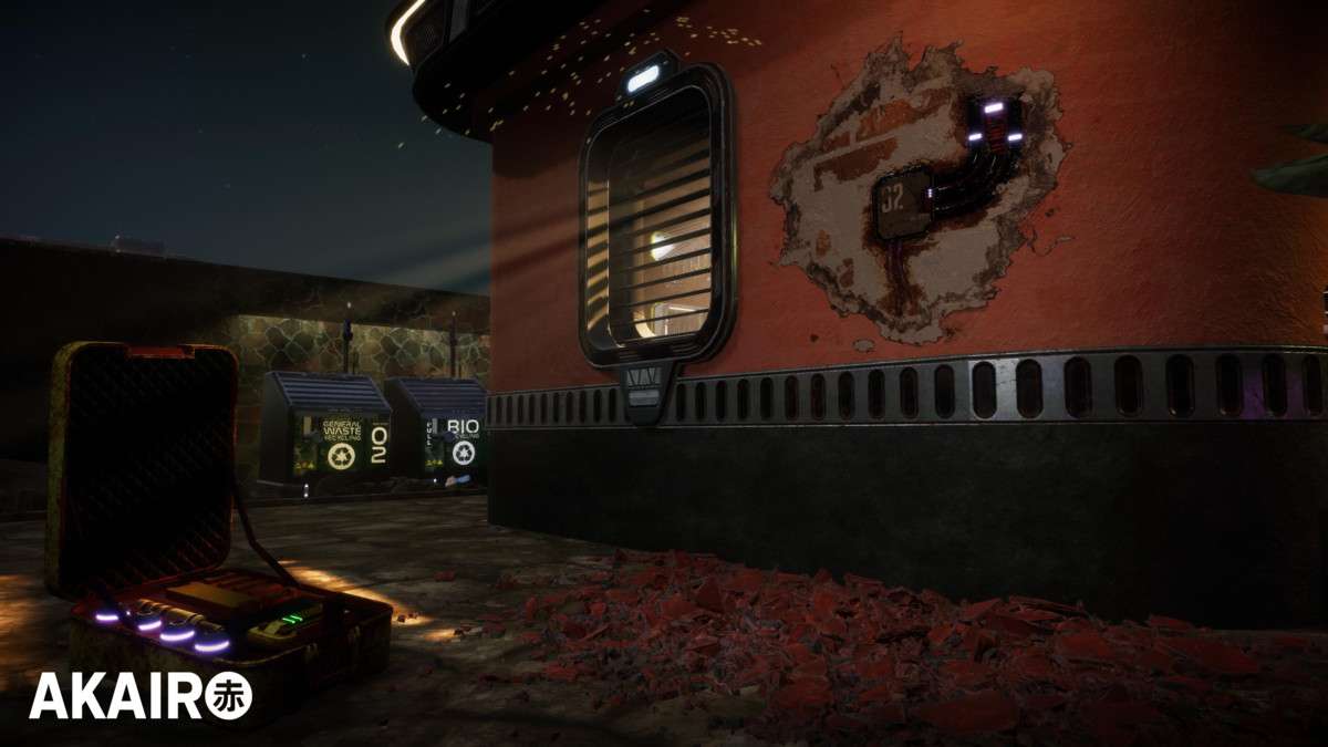 Fuyoh Cyberpunk Diner Environment