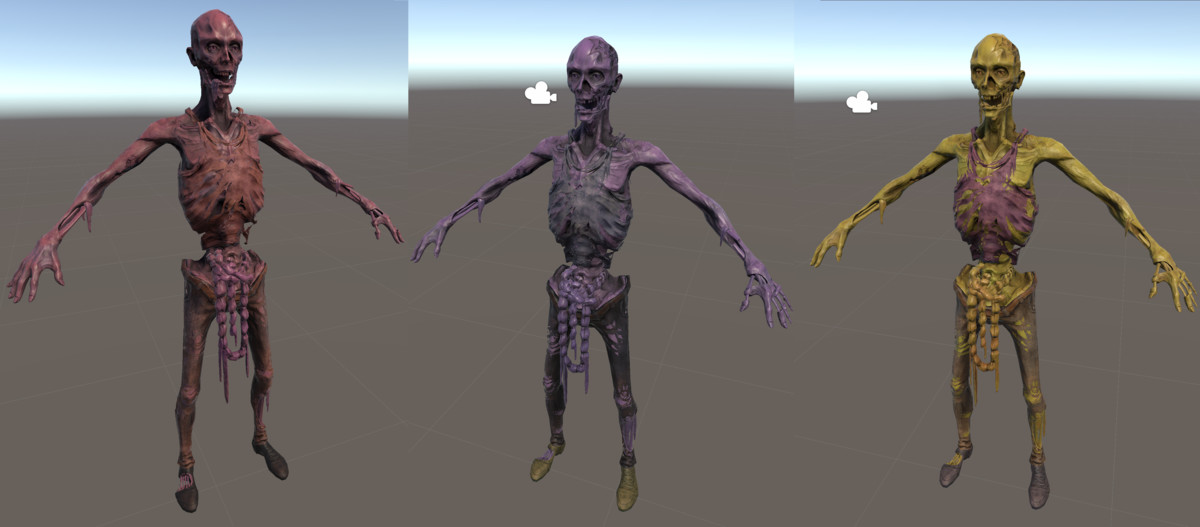 Zombie creepy