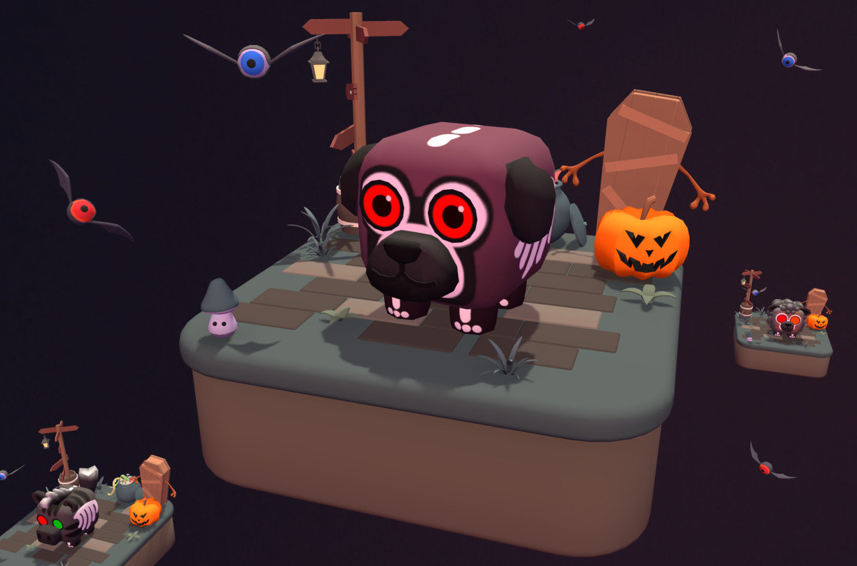 CuteMagic - Cube Animals Pack: Spooky Edition