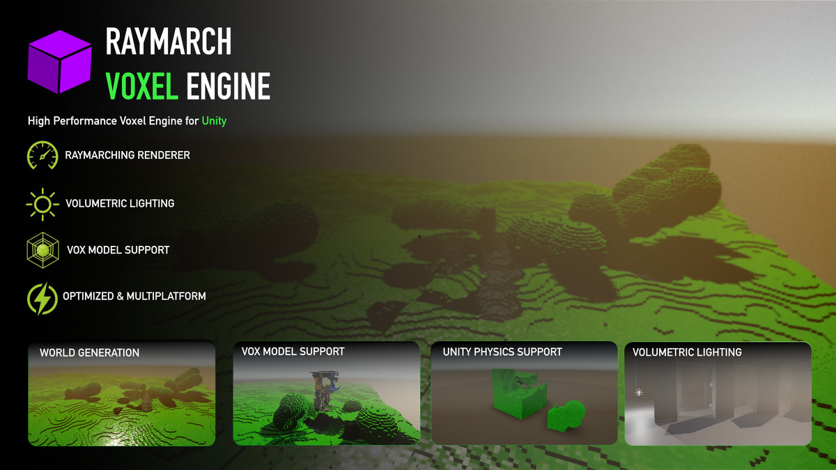 Raymarch Voxel Engine