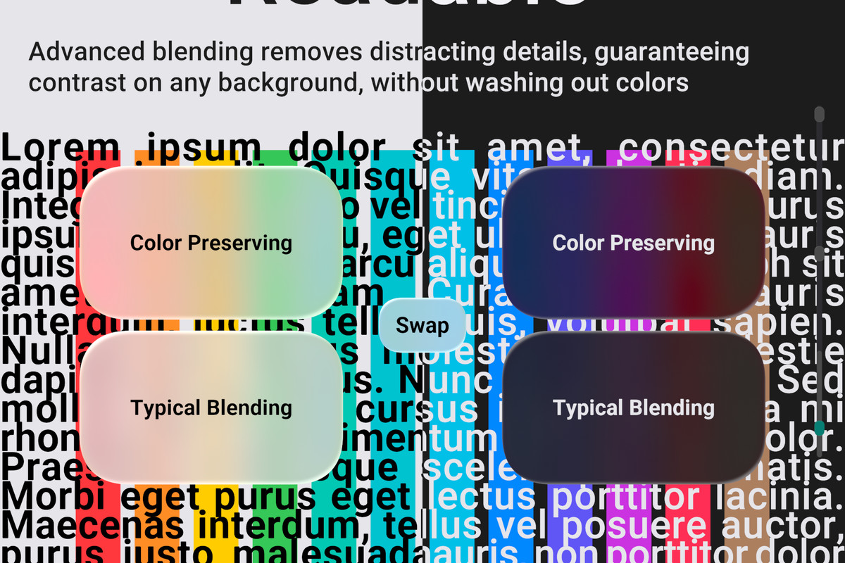 Paraform - Procedural Liquid Glass UI for Translucent Image