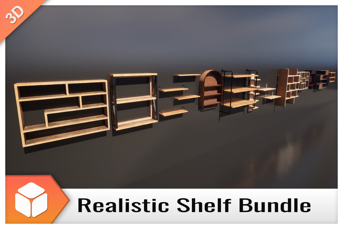 Shelf - Realistic 4K PBR Collection Vol.01