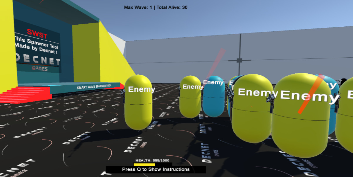Smart Wave Spawner Tool (With Enemy AI)