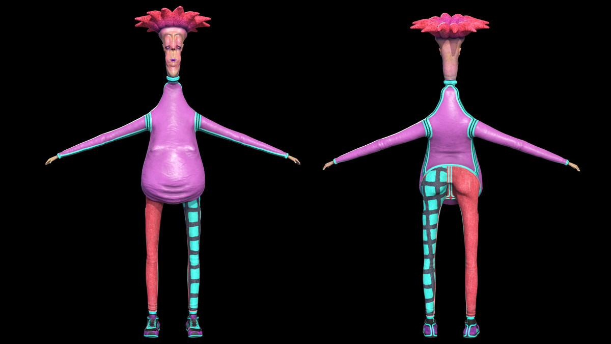 Funky Cartoon Man - Pete