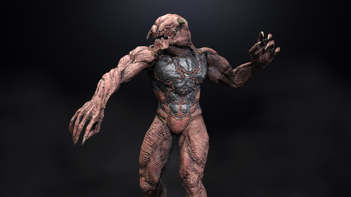 Intelligent Alien Race HELLBULL